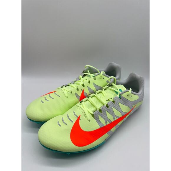 Nike Zoom Rival S 9 Track & Field Barley Volt 907564 701 Men Size 14 NEW - Picture 8 of 12